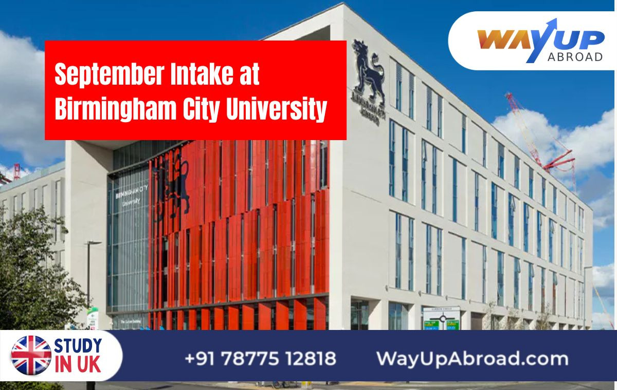 Birmingham City University UK - September Intake 2025